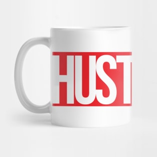 Hustle Time (red txt) Mug